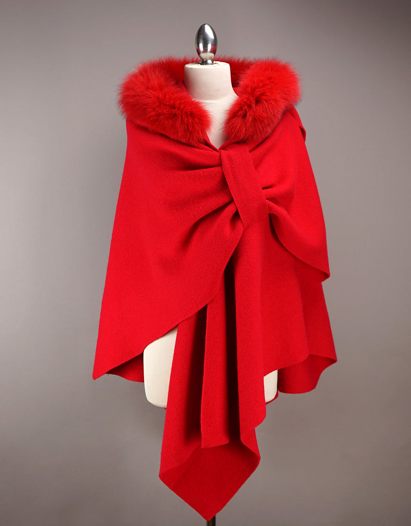 Hooded Wrap with Loop