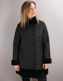 Reversible Poly Carcoat/ Rex Lined - Black
