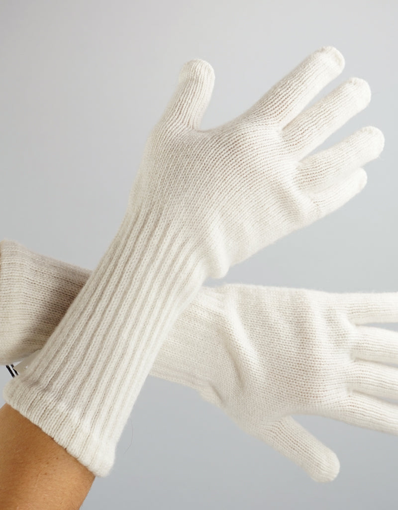 Cashmere Glove- Ivory