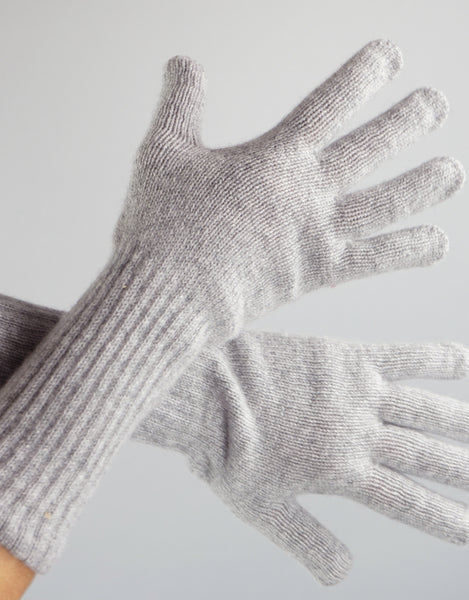 Cashmere Glove- Silver