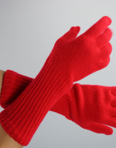 Cashmere Glove-Red