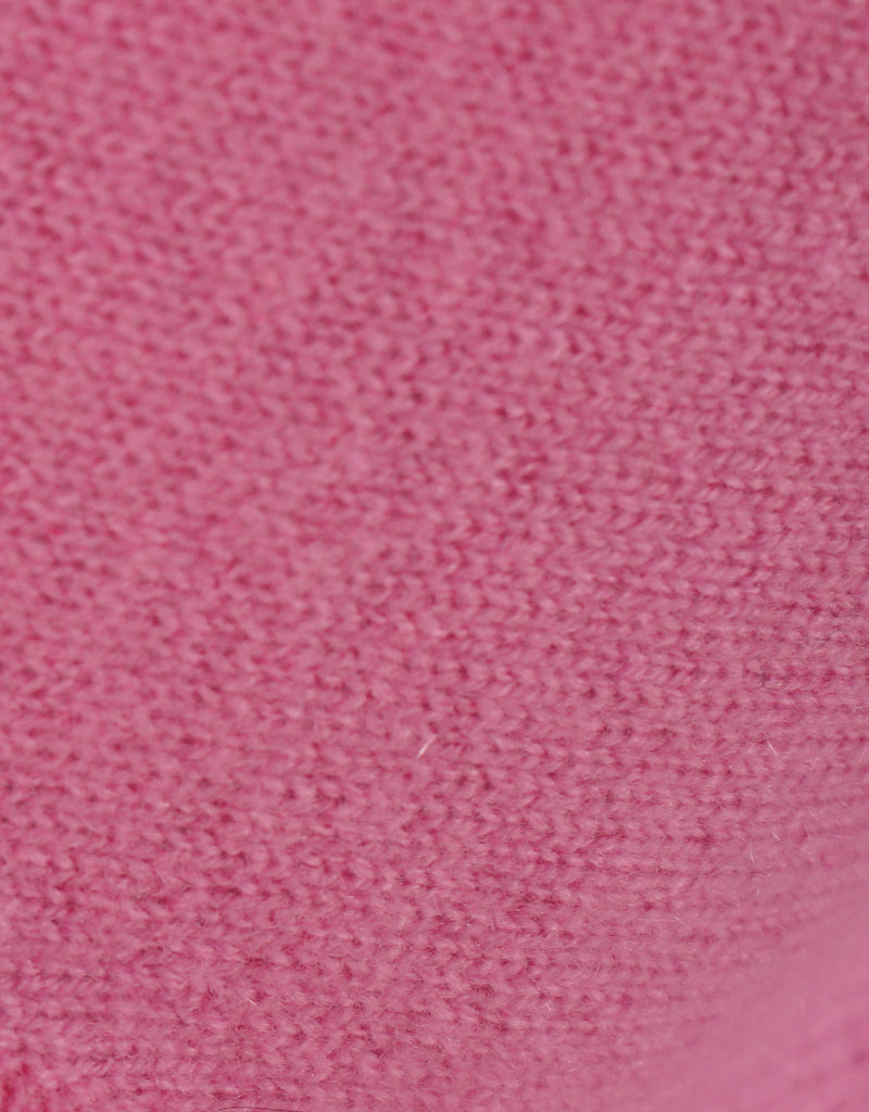 Beautiful Cashmere Ruffle Shawl- Carnation Pink