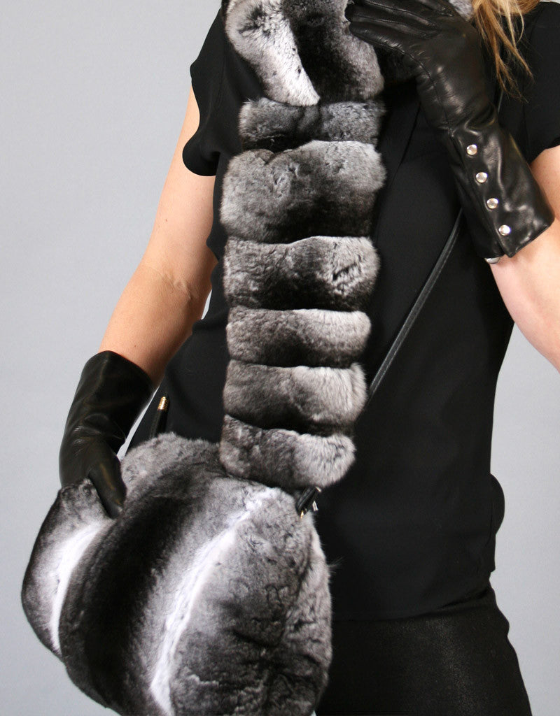 Forever Elegant Purse Muff- Chinchilla