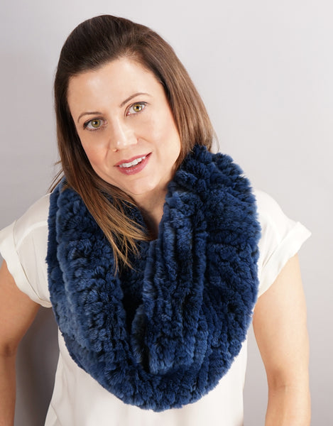 Rabbit Fur Infinity Scarf | Overland