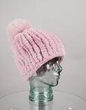 Classic Pom Pom Hat - Mauve