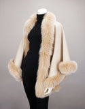 Loro Piana Medium Round Cape- Ivory