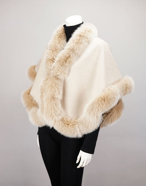 Petite Loro Piana Cape - Ivory
