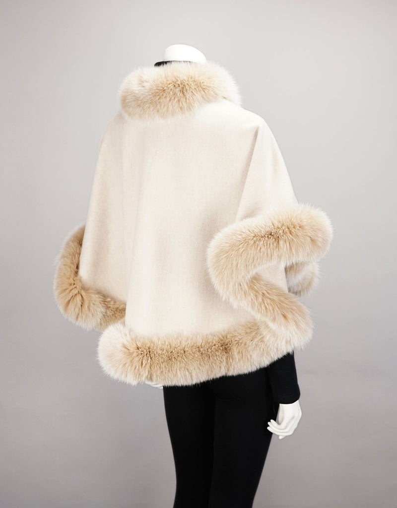 Petite Loro Piana Cape - Ivory