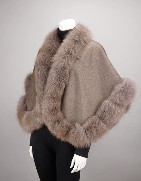 Petite Loro Piana Cape - Mocha