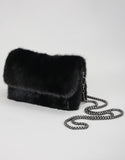 Mink Clutch - Black