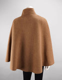 Belted Modern Cape/Jacket -Camel Melange