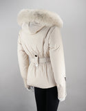 Belted Sporty Jacket-Beige