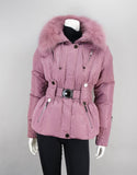 Belted Sporty Jacket-Mauve