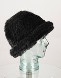 Mink Brim Hat - Black