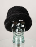 Mink Brim Hat - Black