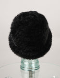 Mink Brim Hat - Black