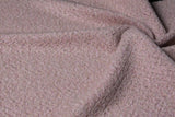 Wool & Alpaca Blend Mandarin Collar Cape - Pink