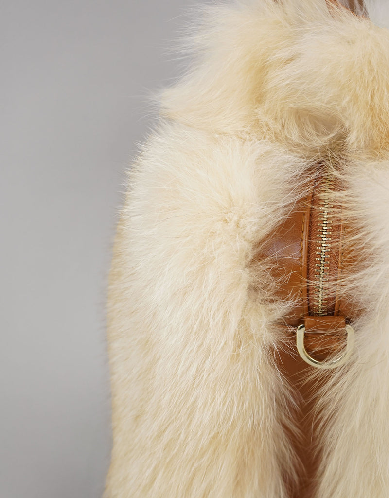 Double Handled Fox Bag - Crystal