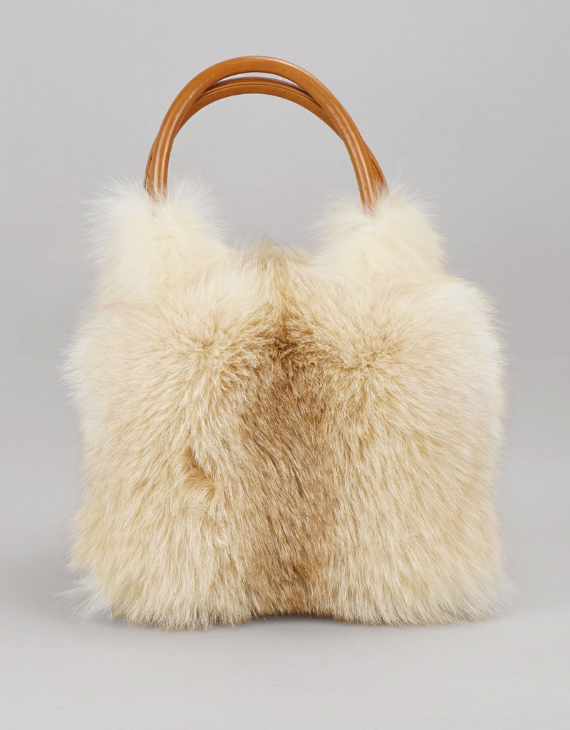 Double Handled Fox Bag - Crystal