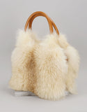 Double Handled Fox Bag - Crystal