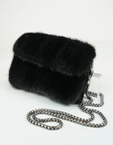 Mink Clutch - Black