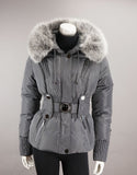 Belted Sporty Jacket-Charcoal