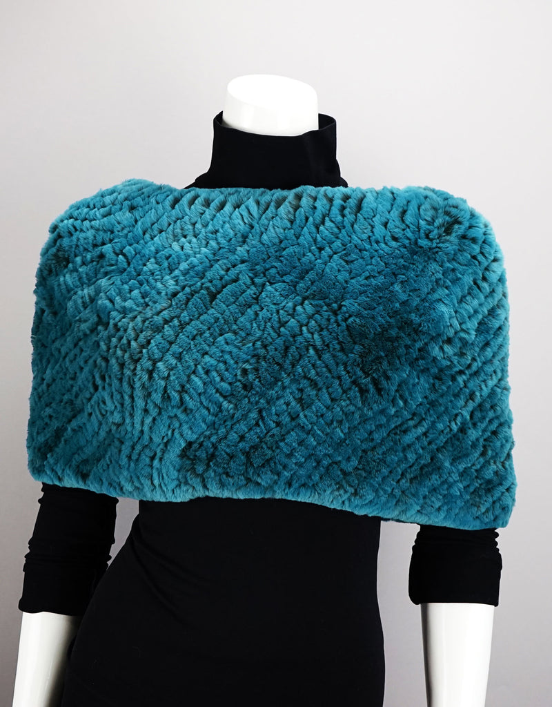 Stretch Cowl - Turquoise