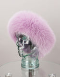 Fur Headband- Mauve