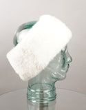 Stretch Mink Headband-White