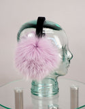 Velvet Band Fur Earmuff- Mauve