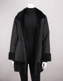 Reversible Poly Carcoat/ Rex Lined - Black