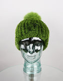 Classic Pom Pom Hat - Peridot