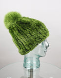 Classic Pom Pom Hat - Peridot