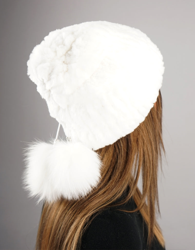 Draw Slouch Hat - White
