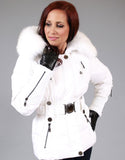 Belted Sporty Jacket-White