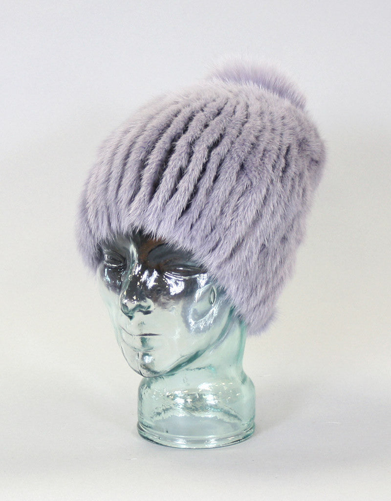 Mink Draw Hat-White