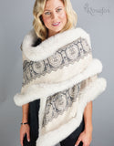 Baroque Shawl- Black