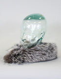 Fur Headband- Crystal