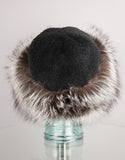 Soft Top Hat - Black Silver