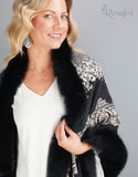 Baroque Shawl- Black