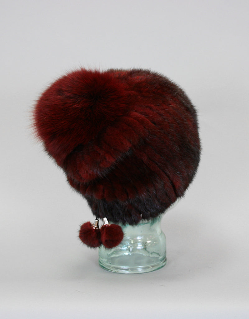 Mink Draw Hat-White