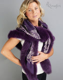 Baroque Shawl- Black