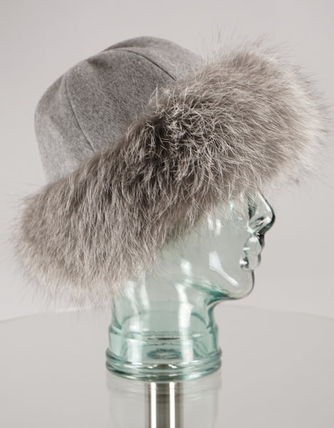 Soft Top Hat - Light Grey Pearl