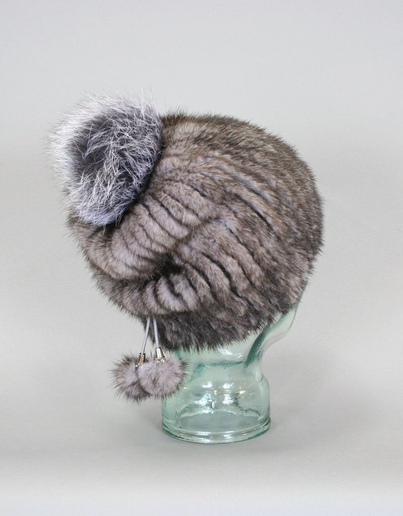 Mink Draw Hat-White