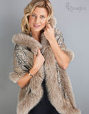 Baroque Shawl- Black